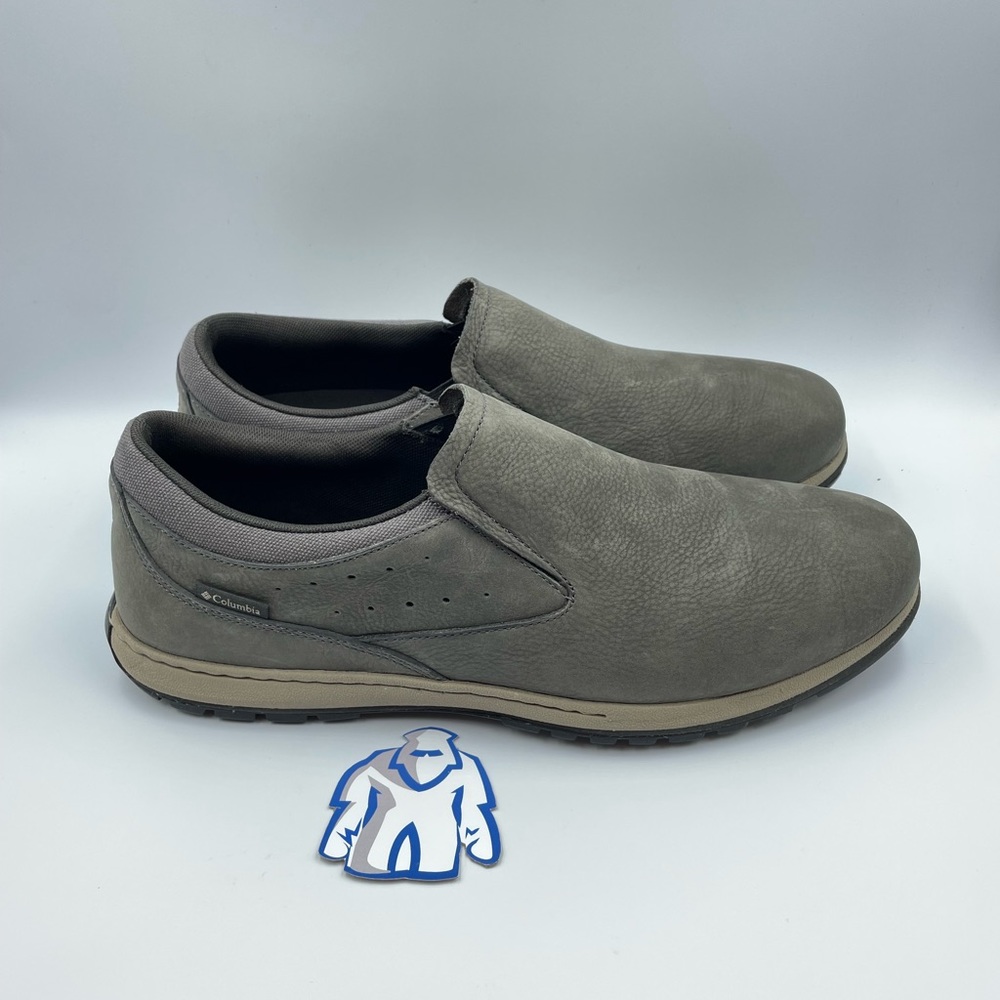Columbia Casual Suede Slip On Comfort Shoes Men’s Sz 13